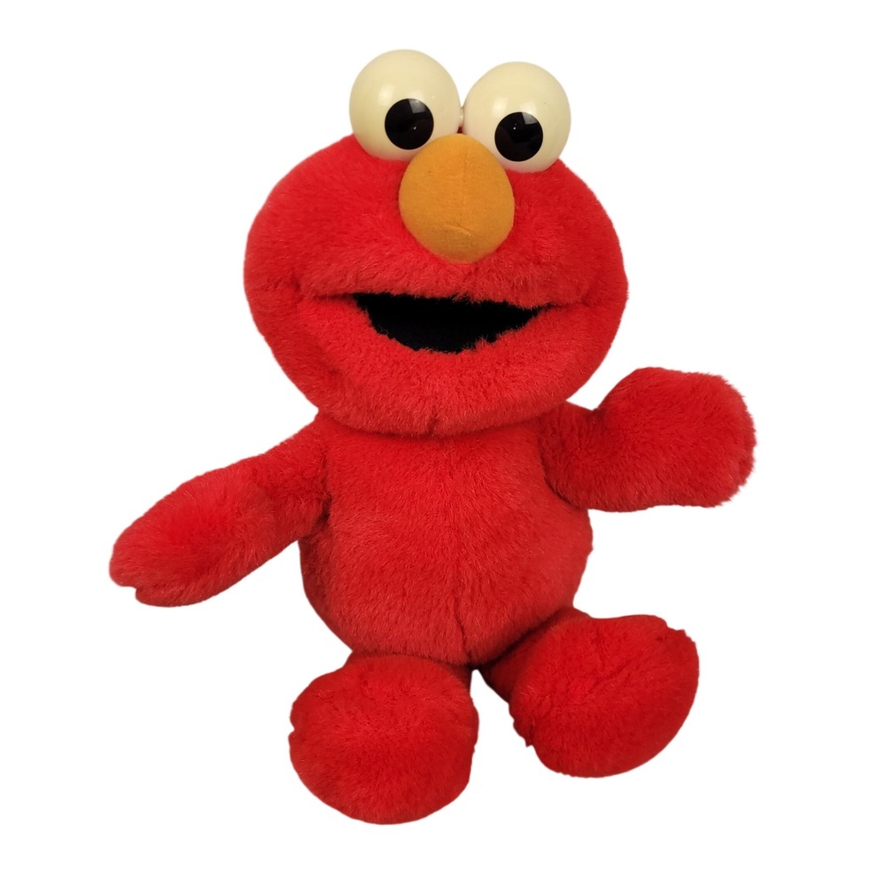 Vintage Tyco Original Tickle Me Elmo Talking Plush 1995 Sesame Street Toy